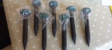 7 x Garden SOLAR MOLE Sonic Pulse Repellent / SCARER
