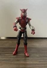 Power Rangers Lightning Collection Beast Morphers Cybervillian Blaze Figure EUC