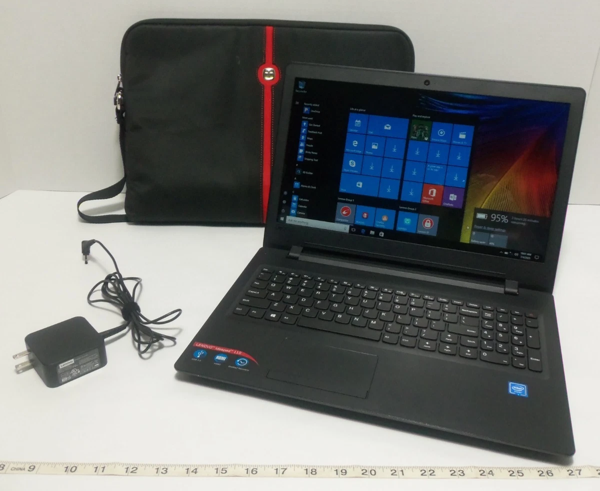 Lenovo IdeaPad 110 Black PC 15-15.9 in Screen for Sale | Shop New