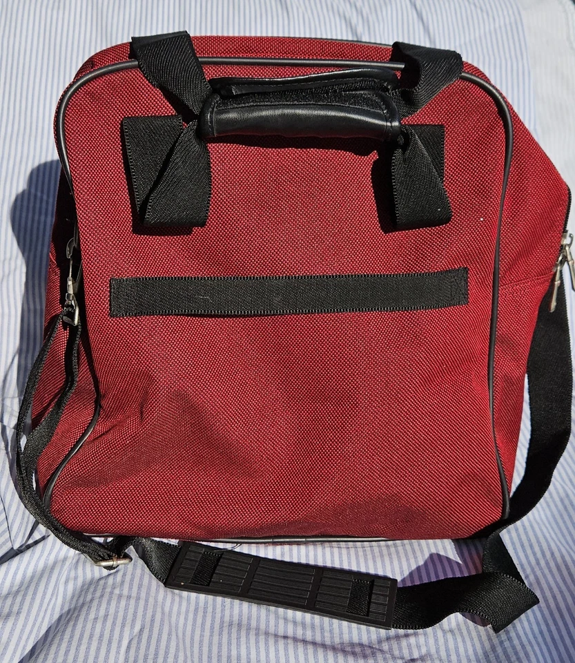 Bolso de mano Swiss Gear rojo para pasar la noche fin de semana 14x12x7 Foto 2 de 4