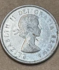1962 Silver Canadian Quarter (lot 669)
