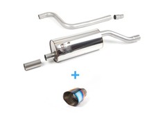 Milltek Sportauspuff-Anlage Ford Fiesta Mk8 1.0l Ecob. ST-Line 90mm Titan burned
