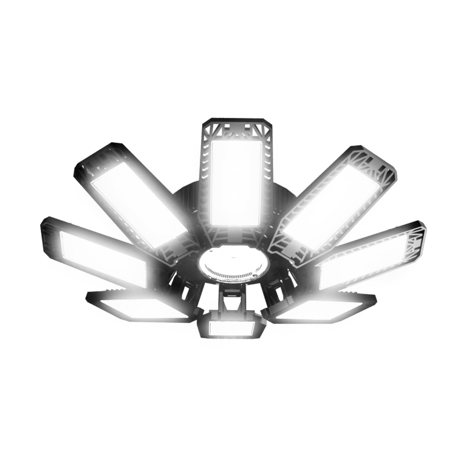 LED Garage Light Bulb, 240W Garage Lighting 24000LM with 8+1 Deformable Panel...