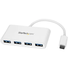 StarTech.com 4 Port USB C Hub with 4x USB-A Ports (USB 3.0 SuperSpeed) - USB Bus
