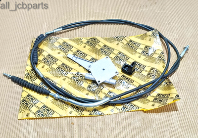 Genuine Jcb Throttle Cable Assembly With Lever And Knob (Part No