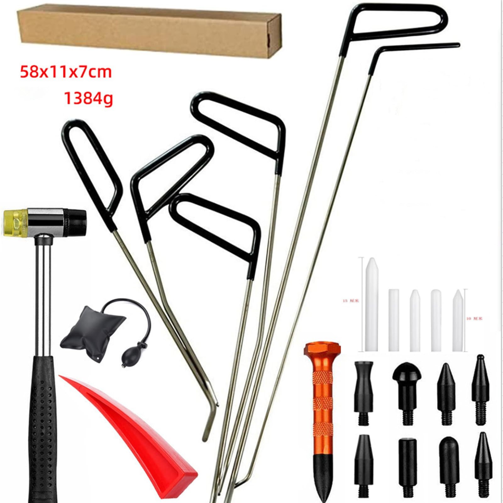 Strumenti per Rimozione Ammaccature Set Bodygad Estrattore Professionale Auto - Miniatura 2