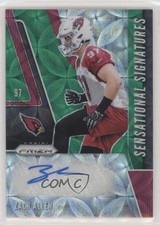 2019 Panini Prizm Sensational Signatures Green Scope 53/75 Zach Allen Auto 0b2