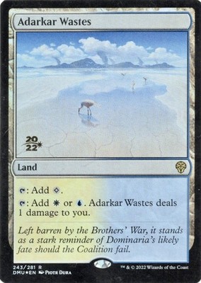 VLP] MTG Adarkar Wastes Foil Prerelease Promo Magic Card | eBay