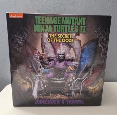 NECA Teenage Mutant Ninja Turtles II Secret of the Ooze SHREDDER'S THRONE TMNT