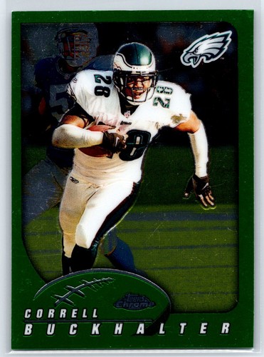2002 Topps Chrome Correll Buckhalter #72 card