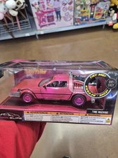 2025 Jada Pink Slips Back To The Future Time Machine Pink Chase 1/24 Scale🔥