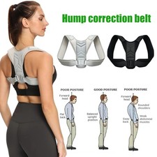 Adjustable Posture Corrector Back Shoulder Support Correct Brace Belt Men Women