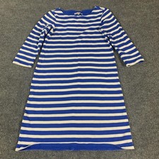 Gap Dress Womens XS Blue Stripe Long Sleeve Sweater Straight Coastal Nautical