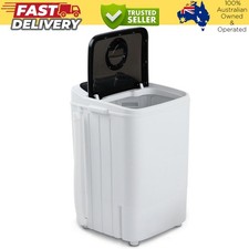 Devanti 4.6KG Portable Washing Machine Compact Mini Washer Black Laundry — image 4