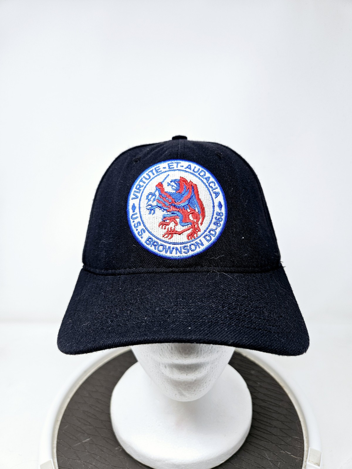 Original 1960's US Navy USS Brownson Destroyer DD-868 Patch On Snapback Hat