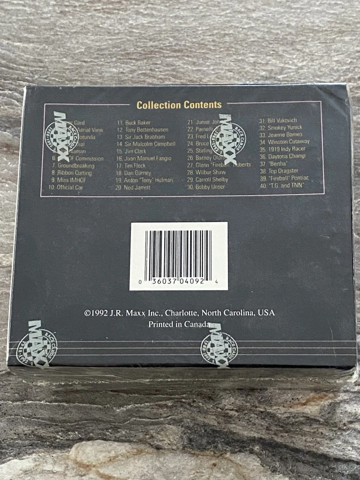 1992 MAXX Race Cards SEALED 45 pack trading card box FORMULA 1 NASCAR INDYCAR + - Image 3 of 3