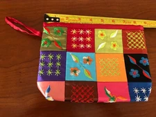 Hand Made Flower stiches and Embroidered Clutch