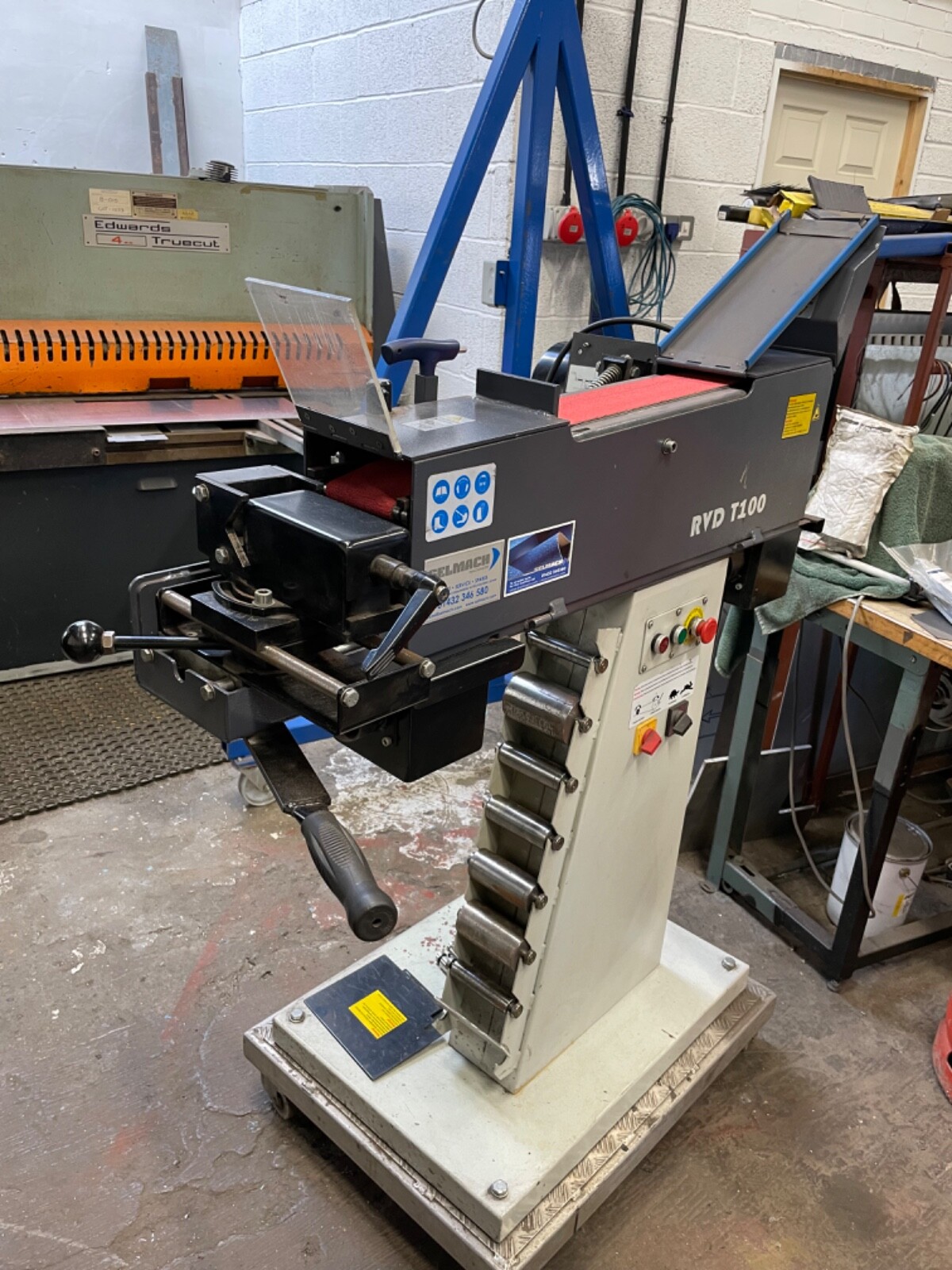 RVD T100 Tube Notcher Abrasive belt grinder notcher 9030 degrees Price inc VAT eBay