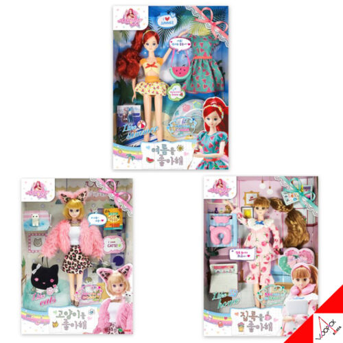 Secret Juju "Like Cats /Home /Summer " 3-Dolls SET Barbie Doll Girls Toy JouJu - Picture 1 of 12