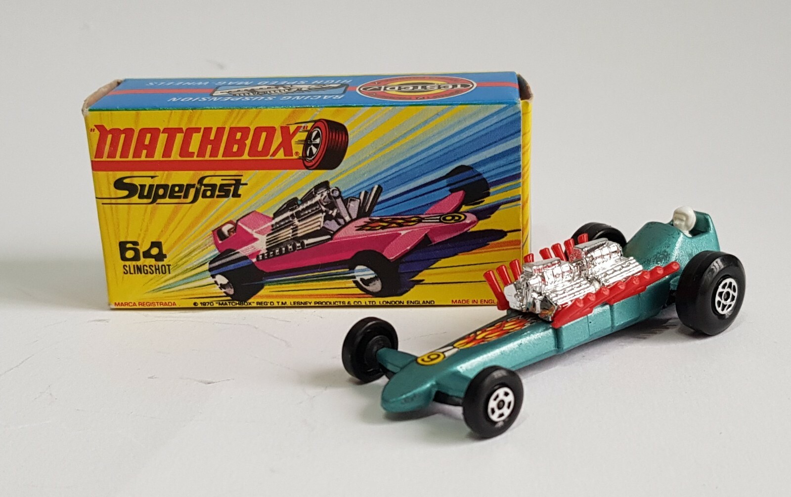 Matchbox 64c, Slingshot Dragster - Free Price Guide & Review