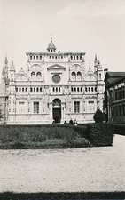 P. Verger - ITALIE c. 1938 - Façade de La Chartreuse de Pavie - DIV 9830