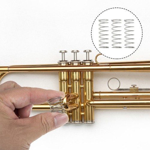6 Pcs Auf Bass Spring Kappe Mit Trompetenknopf Austausch Von Trompetenfedern - Bild 10 von 12