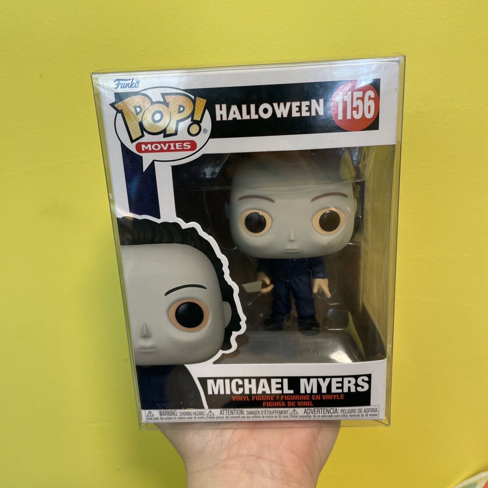 Funko Pop! Halloween Michael Myers #1156 In Clear Protective Case (New)