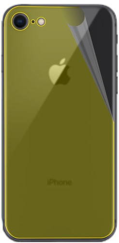 3x Pantalla para Apple iPhone 8 Rueckseite Protector de, cobertura 100%, láminas - Imagen 3 de 4