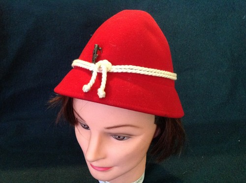 CHAPEAU FEMME LAINE ( CF02/11/12-20B ) VINTAGE - Photo 2 sur 6