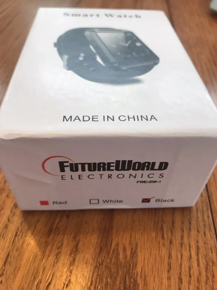 Brand New Smart Watch Future World Electronics Black Ships N 24h