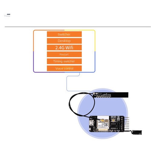 Tuya Wifi Computer- Reset Switch USB-Karte für PC Computer, APP-Fern8538 - Bild 7 von 10