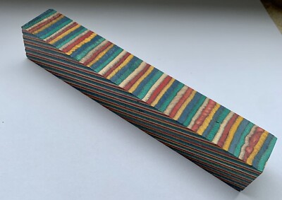 Pen Blank  Multicolor, Multiplex, 20X20x125mm Drechselholz, Stiftrohling