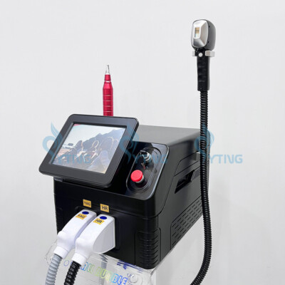 755nm 808nm 1064nm Ice Diode Laser Picosecond Tattoo Hair Removal Machine 3000W
