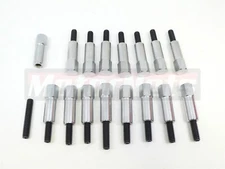 Chrome Valve Cover Mini-Bolts Set of 16 Small Block Ford Mustang 351C 351M 400M 