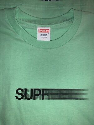 Supreme Motion Logo Tee Royal Blue SS16