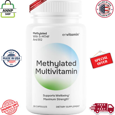 Methylated Multivitamin Multimineral Complex L Methylfolate with 5-MTHF and B12