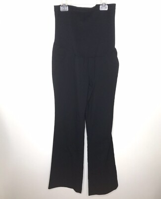 Liz Lange Black Maternity Dress Pants Career Work Office Size 6 | eBay