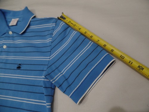 Brooks Brothers  Blue White Striped  Polo Shirt Size small - Bild 7 von 8