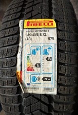 Coppia Gomme invernali 245 40 R18 97 V XL PIRELLI Winter Sottozero 3   2018