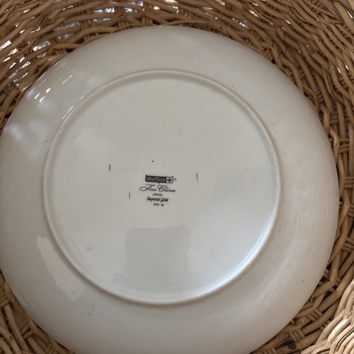 Sheffield Imperial Gold MPN 504 - 12" Round Platter - Japanese Fine China - Picture 2 of 2