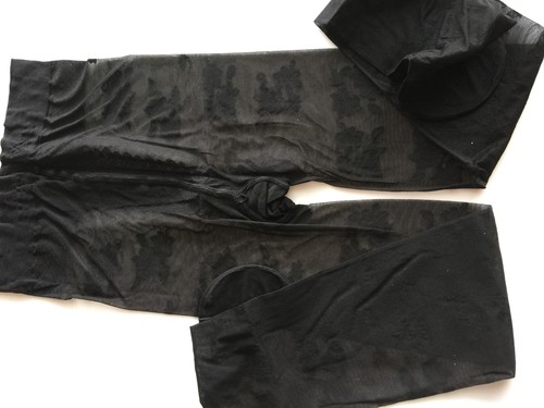 Girl Kid Children Dance Embroidery Sheer Stockings Pantyhose Tights Opaque 3-12y - Picture 10 of 10