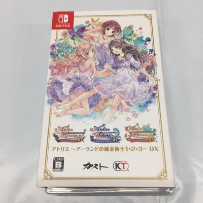 Atelier Alchemist Of Arland 1 2 3 DX Nintendo Switch Limited Design Tested Japan