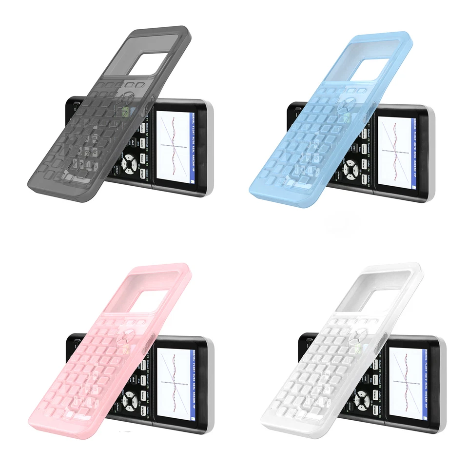 For Texas Instruments TI-84 Plus CE Graphing Calculator Silicone Case Cover Skin - Image 2 of 4