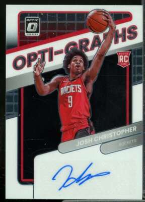 Josh Christopher/99 Rookie Card 2021-22 Donruss Optic Opti-Graphs #74 