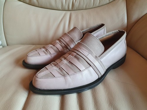 Da Uomo Louis Vuitton Beige Mocassini Shoes 41 UK 7 ORIGINALI | eBay