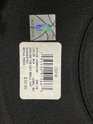 New with tags LA Lakers One Sz Black Ultra Game NBA Snapback Hat Cap MSRP $40 - Picture 5 of 5