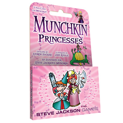 Princesses 15 Card Booster Munchkin Card Game 4243 SJG Steve Jackson Expansion