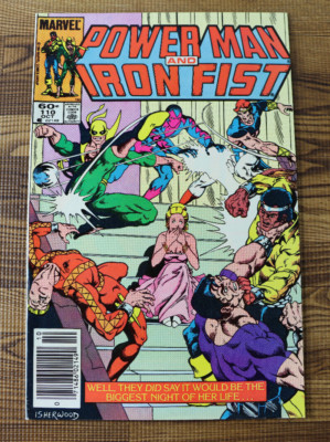 1984 Marvel Power Man And Iron Fist #110 Mark Jewelers Variant VF/VF+