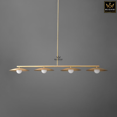 Brass Chandelier Light Ceiling Light Mid Century Light Kitchen Light Pendant Lig
