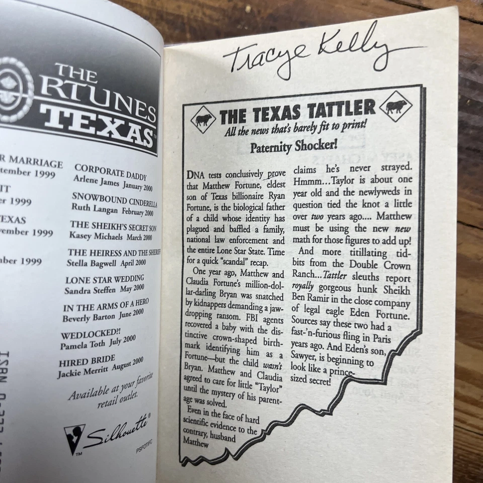 The Fortunes Of Texas Lot of 6 Western Romance Paperback Novels Silhouette Books Foto 4 de 4